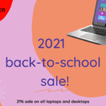 Back to School sale on laptops and desktops