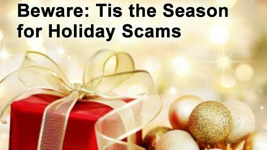 Holiday scams during christmas season