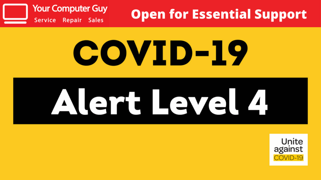 COVID-19 Level 4 Open for Essential Support
