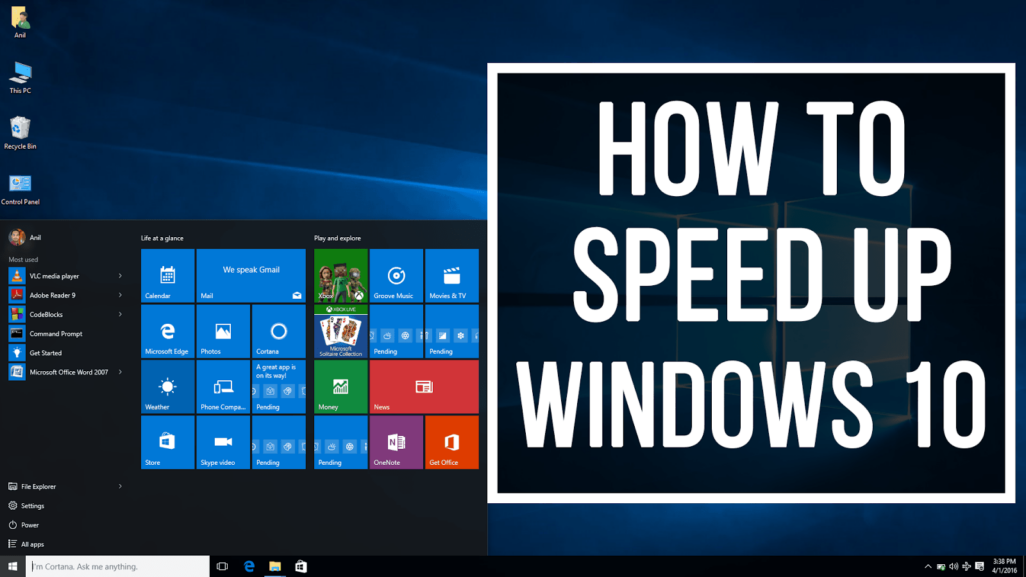 8 tips to speed up Windows 10