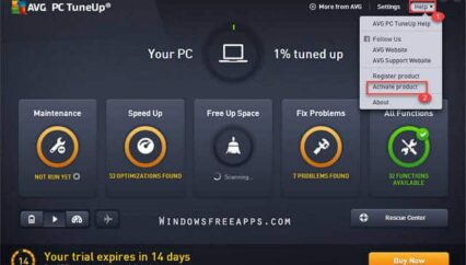 AVG PC Tune UP - useless unless you pay