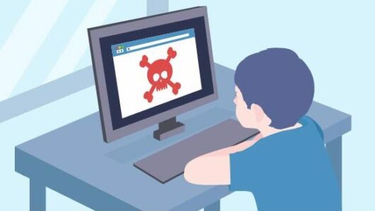 Blog - Child staring at computer screen