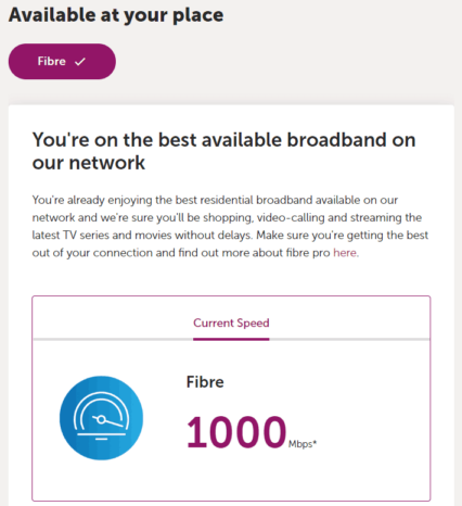 Chorus Broadband Checker - check your address for best Interent options available