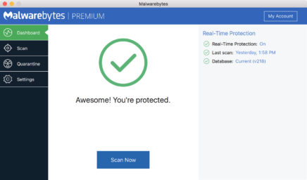 Malwarebytes Premium for Mac