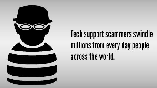 Blog - Tech support scammer