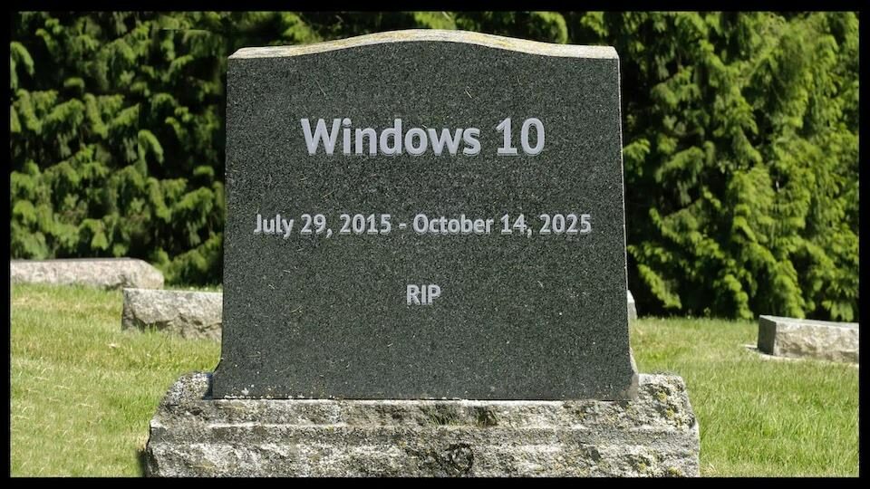Windows 10 end of support